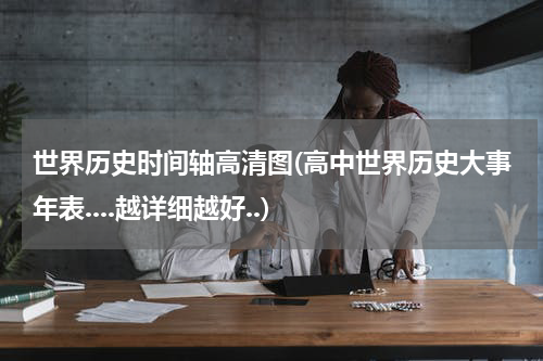 世界历史时间轴高清图(高中世界历史大事年表....越详细越好..)