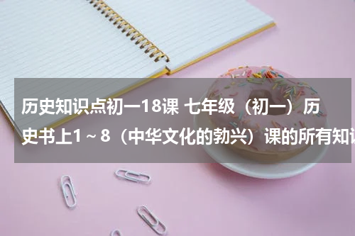 历史知识点初一18课 七年级（初一）历史书上1～8（中华文化的勃兴）课的所有知识点！！！！！