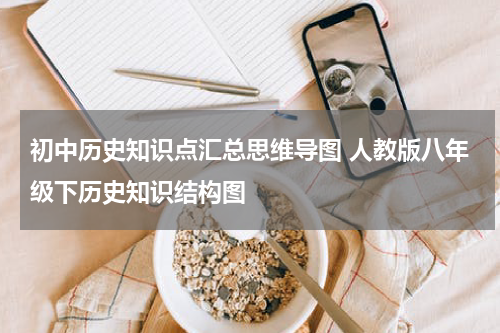 初中历史知识点汇总思维导图 人教版八年级下历史知识结构图
