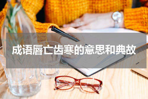 成语唇亡齿寒的意思和典故